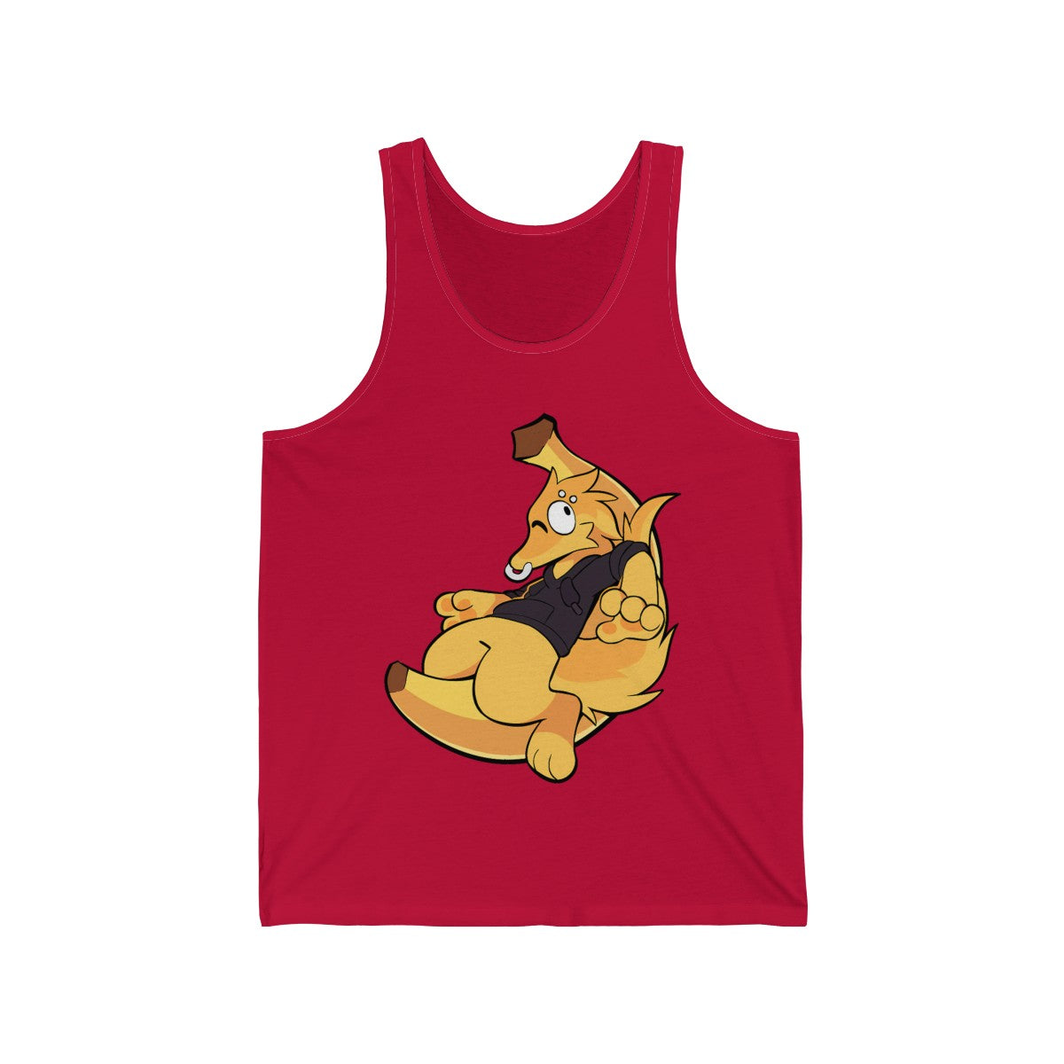 Banana Banana - Tank Top Tank Top Motfal Red XS 