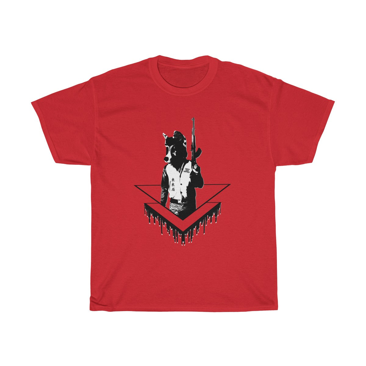 Battle Coyote - T-Shirt T-Shirt Corey Coyote Red S 