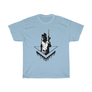 Battle Coyote - T-Shirt T-Shirt Corey Coyote Light Blue S 