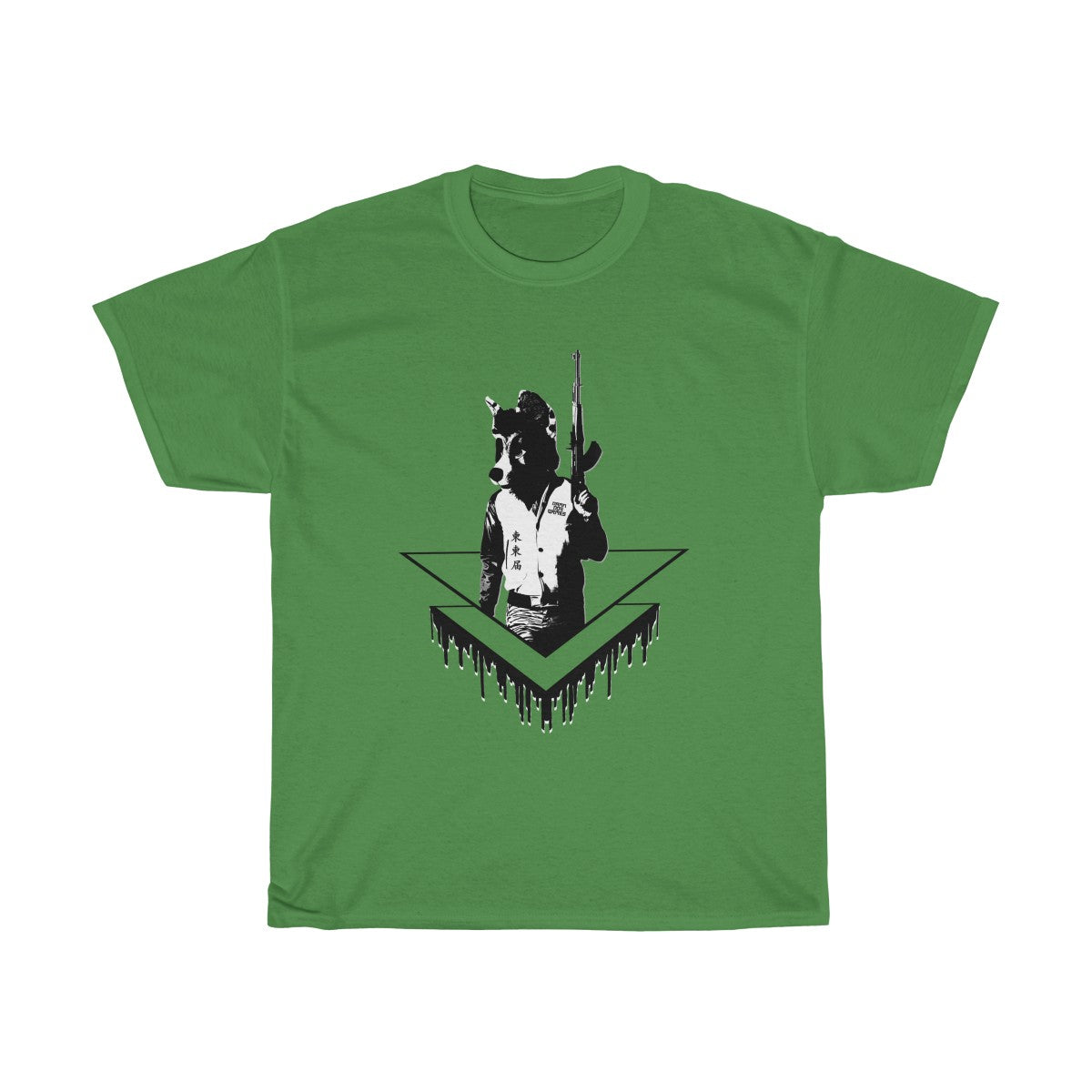 Battle Coyote - T-Shirt T-Shirt Corey Coyote Green S 