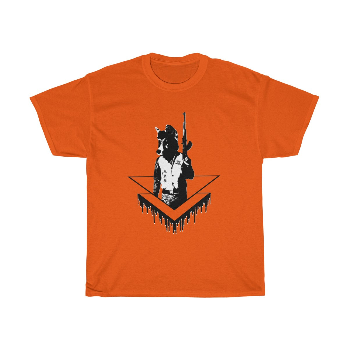 Battle Coyote - T-Shirt T-Shirt Corey Coyote Orange S 