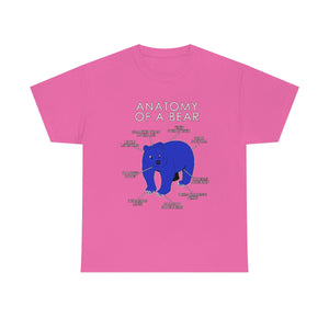 Bear Blue - T-Shirt T-Shirt Artworktee Pink S 
