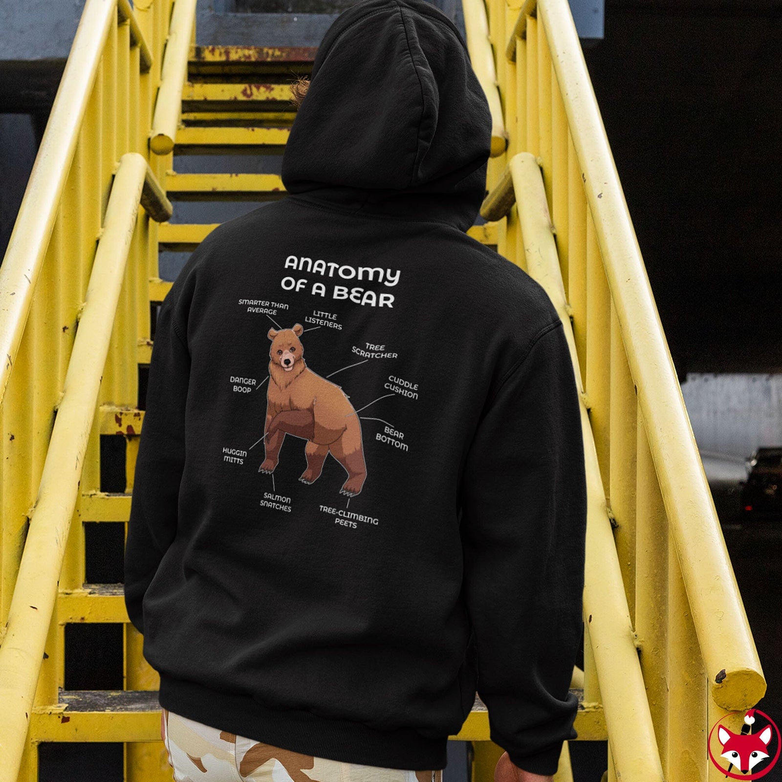 Bear Brown - Hoodie Hoodie Artworktee 