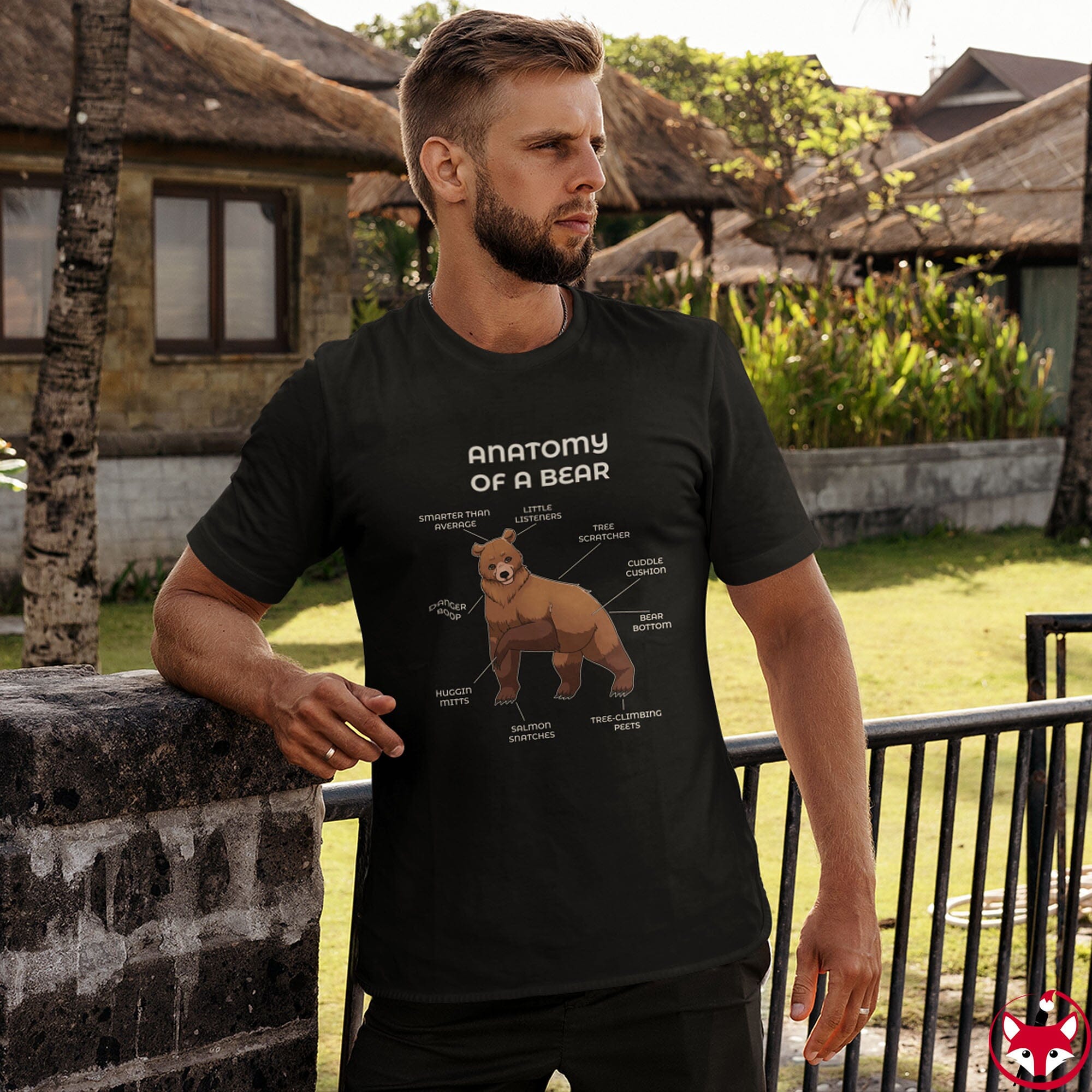 Bear Brown - T-Shirt T-Shirt Artworktee 
