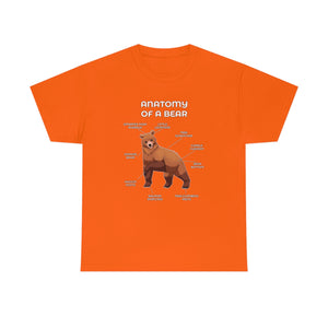 Bear Brown - T-Shirt T-Shirt Artworktee Orange S 