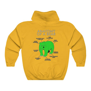 Bear Green - Hoodie Hoodie Artworktee Gold S 