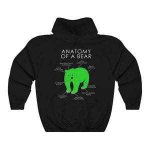 Bear Green - Hoodie Hoodie Artworktee Black S 