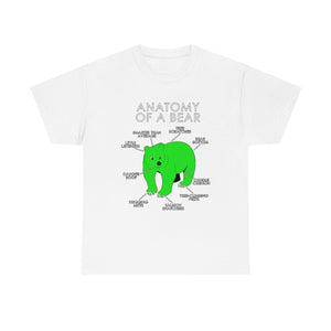 Bear Green - T-Shirt T-Shirt Artworktee White S 