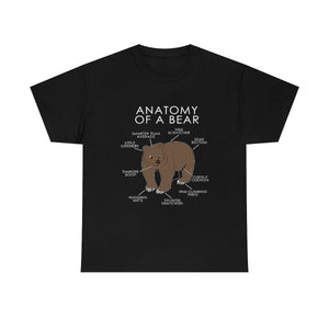 Bear Natural - T-Shirt T-Shirt Artworktee Black S 