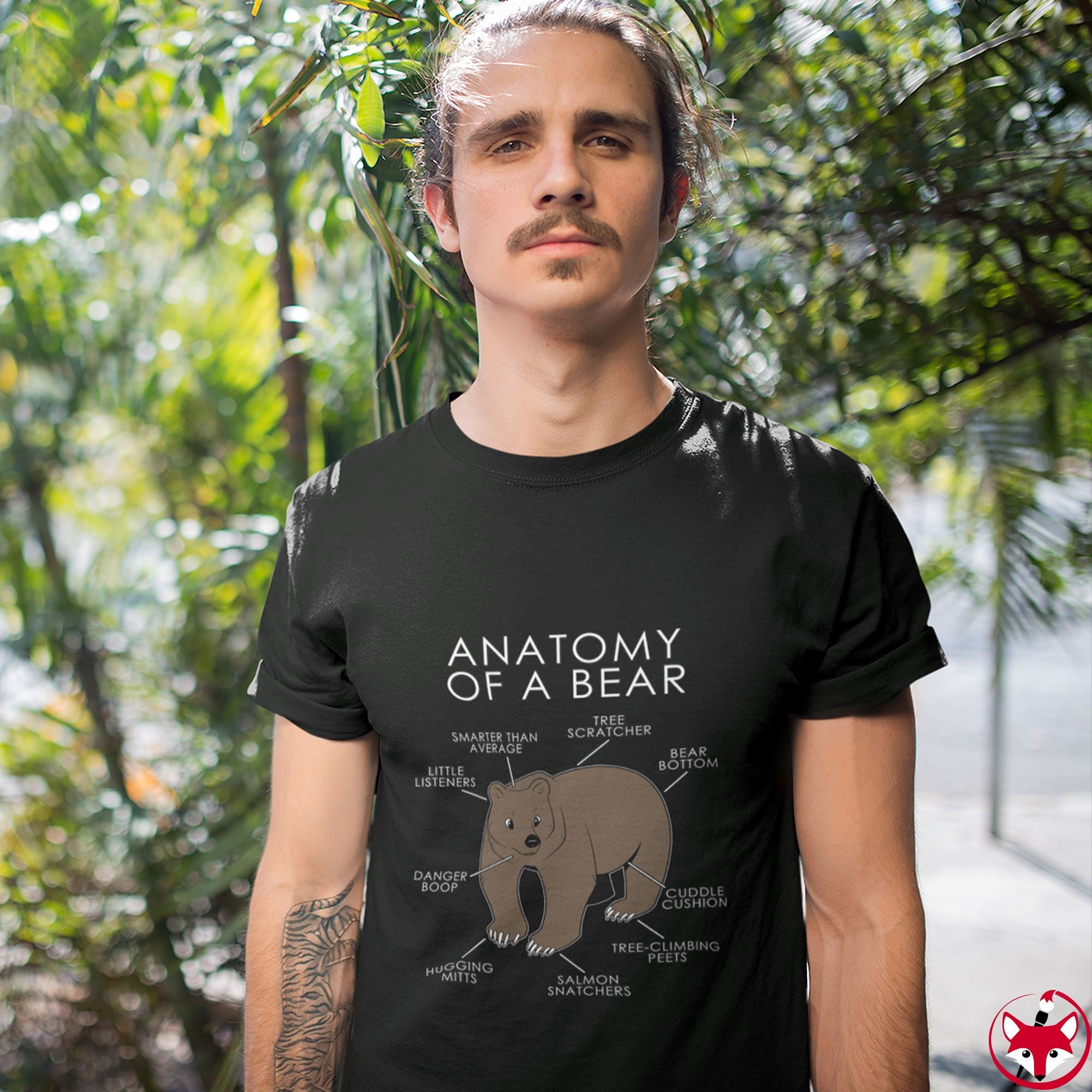 Bear Natural - T-Shirt T-Shirt Artworktee 