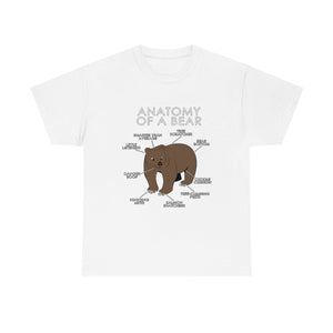 Bear Natural - T-Shirt T-Shirt Artworktee White S 