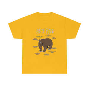 Bear Natural - T-Shirt T-Shirt Artworktee Gold S 