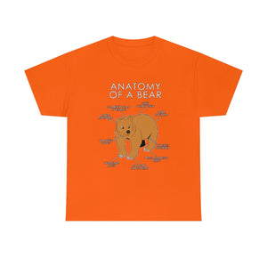 Bear Orange - T-Shirt T-Shirt Artworktee Orange S 
