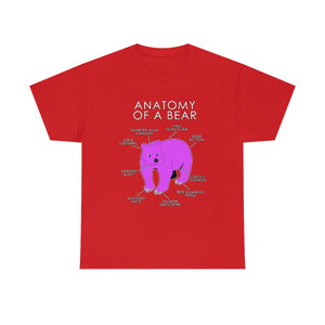 Bear Pink - T-Shirt T-Shirt Artworktee Red S 