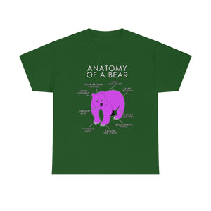 Bear Pink - T-Shirt T-Shirt Artworktee Green S 
