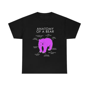 Bear Pink - T-Shirt T-Shirt Artworktee Black S 