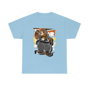 Bear Pride Thor Bear - T-Shirt T-Shirt Artworktee Light Blue S 