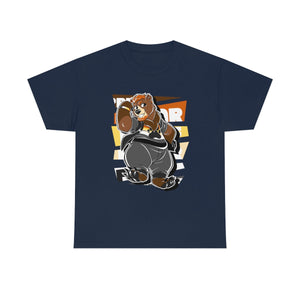 Bear Pride Thor Bear - T-Shirt T-Shirt Artworktee Navy Blue S 