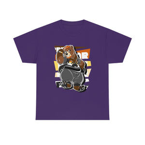 Bear Pride Thor Bear - T-Shirt T-Shirt Artworktee Purple S 