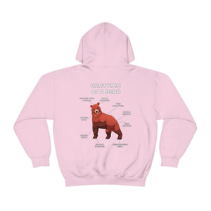Bear Red - Hoodie Hoodie Artworktee 