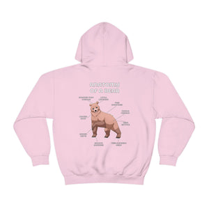 Bear Sand - Hoodie Hoodie Artworktee Light Pink S 