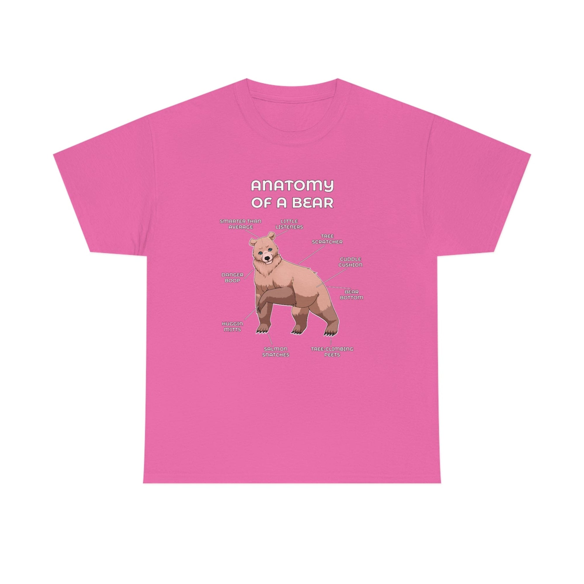 Bear Sand - T-Shirt T-Shirt Artworktee Pink S 