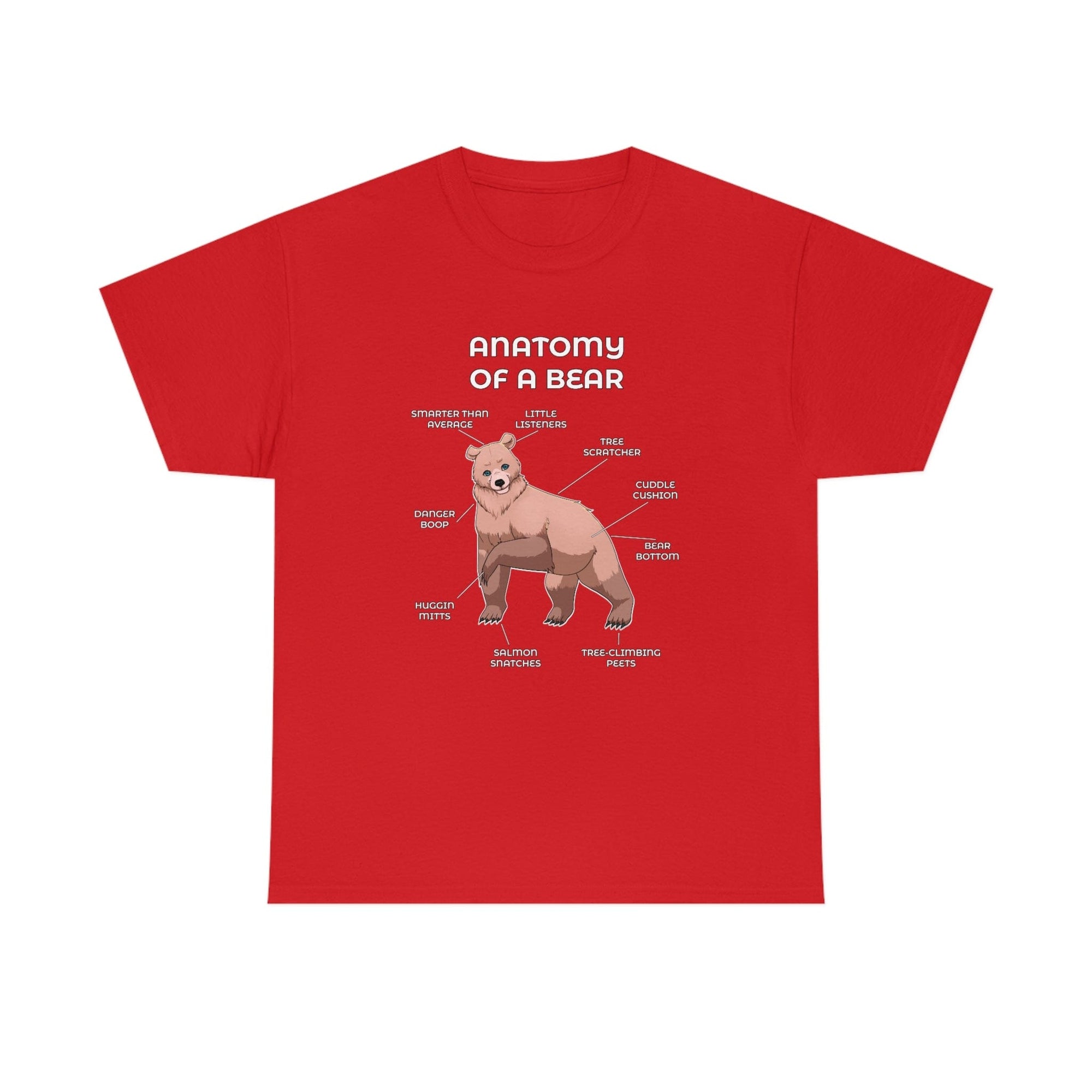 Bear Sand - T-Shirt T-Shirt Artworktee Red S 