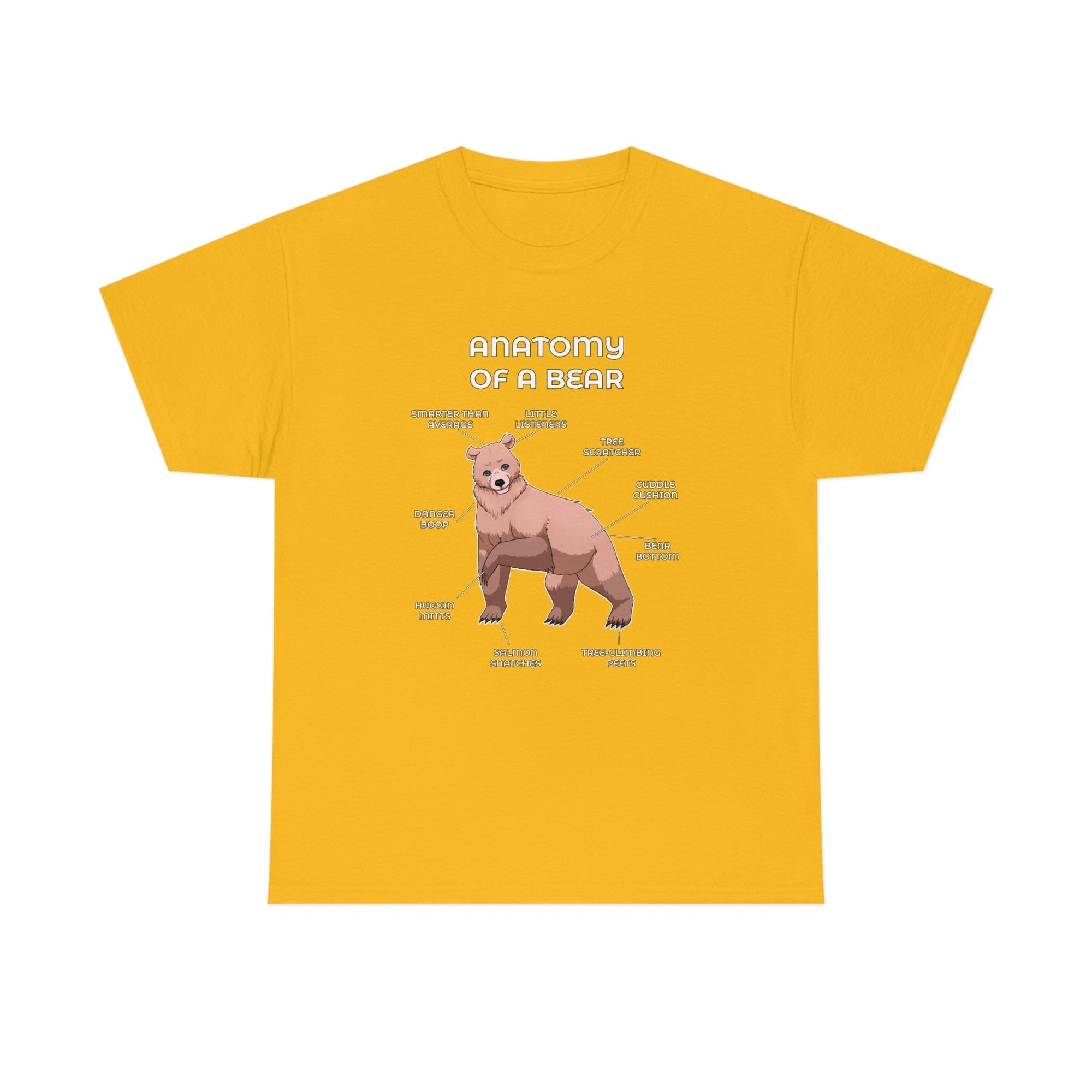 Bear Sand - T-Shirt T-Shirt Artworktee Gold S 