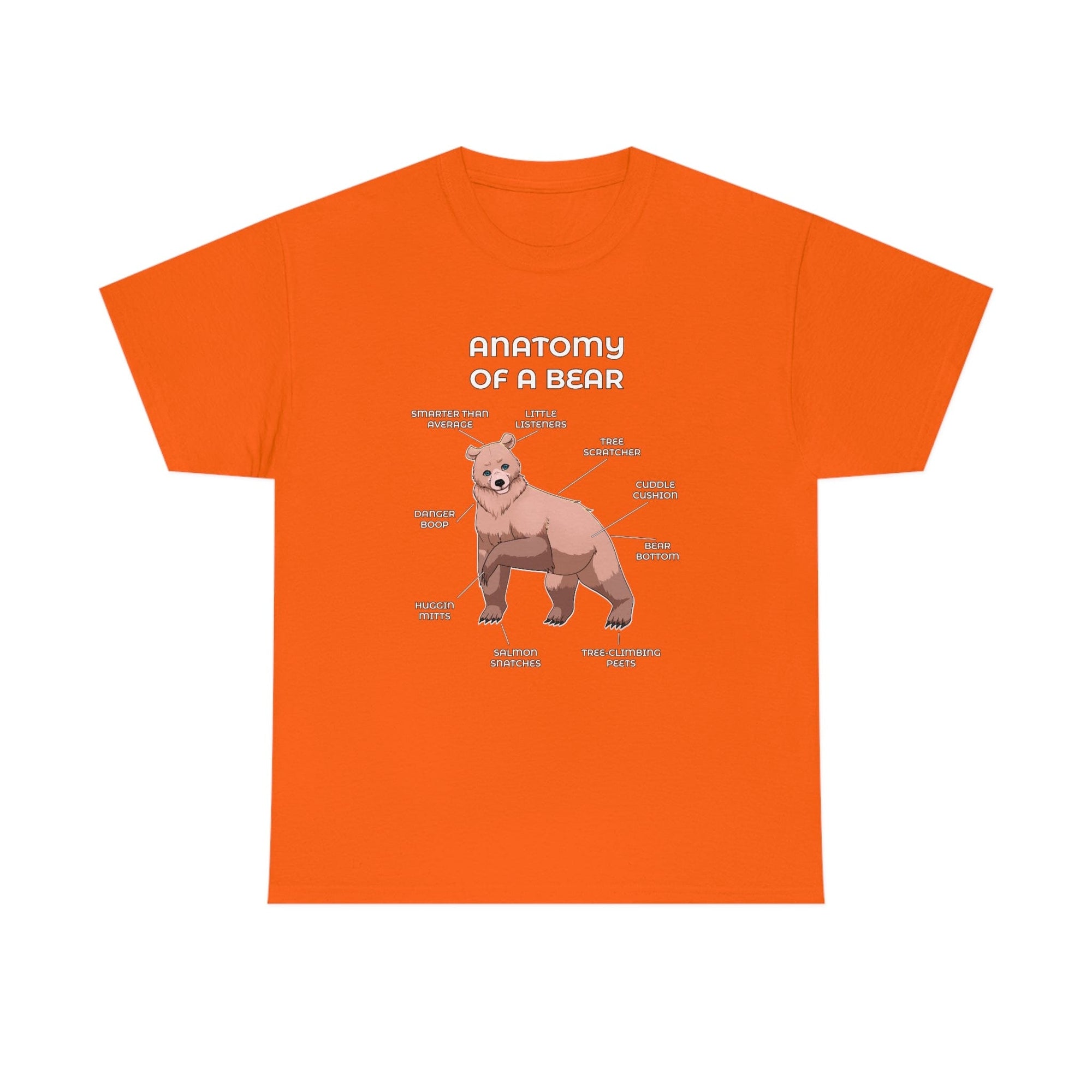 Bear Sand - T-Shirt T-Shirt Artworktee Orange S 