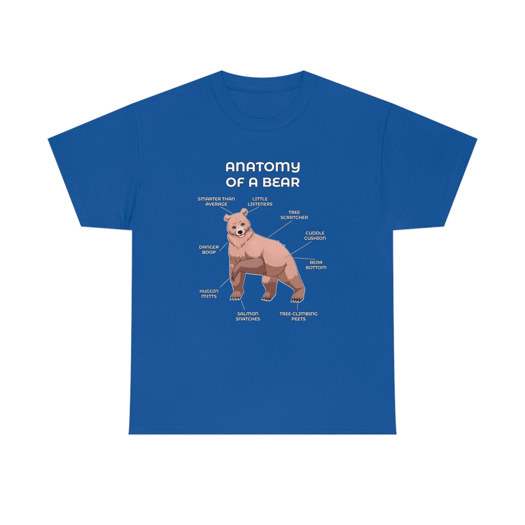 Bear Sand - T-Shirt T-Shirt Artworktee Royal Blue S 