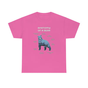 Bear Silver - T-Shirt T-Shirt Artworktee Pink S 