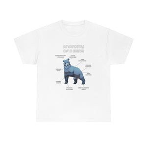 Bear Silver - T-Shirt T-Shirt Artworktee White S 