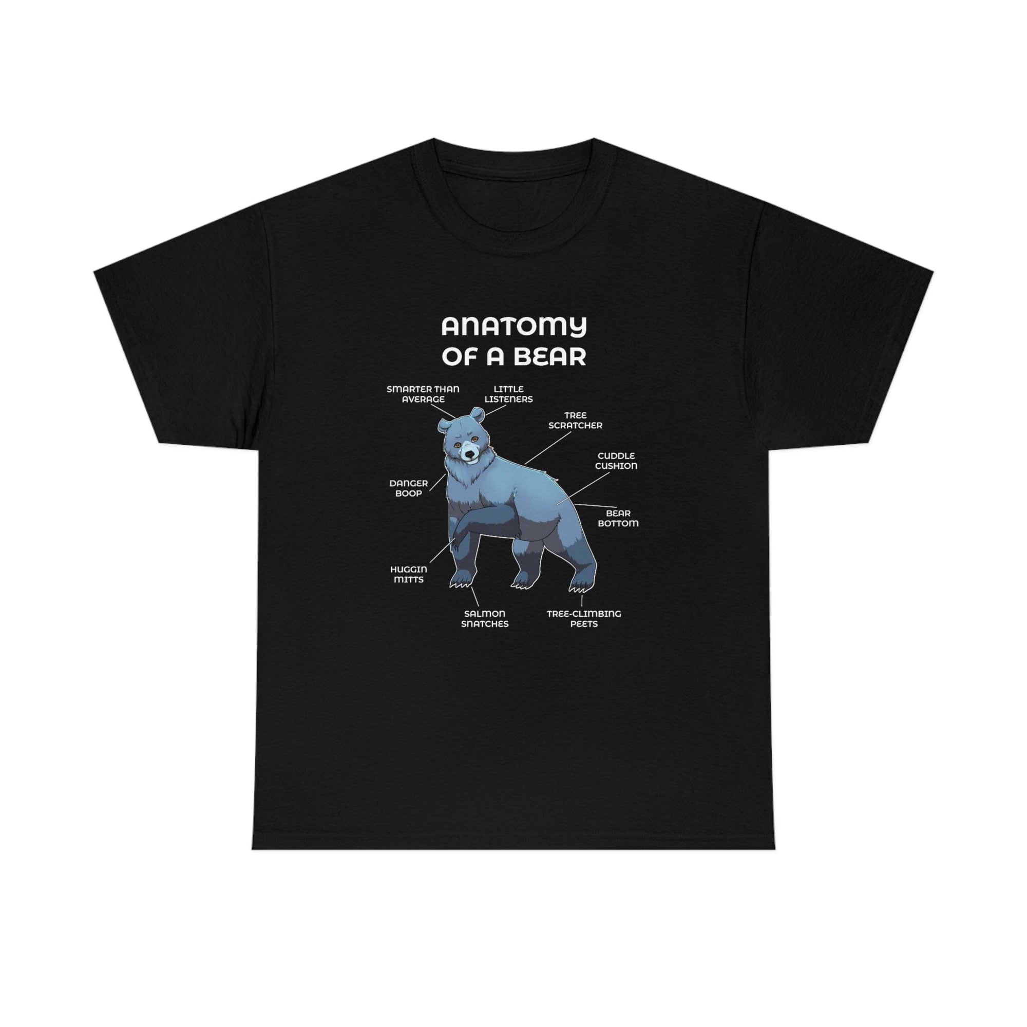 Bear Silver - T-Shirt T-Shirt Artworktee Black S 