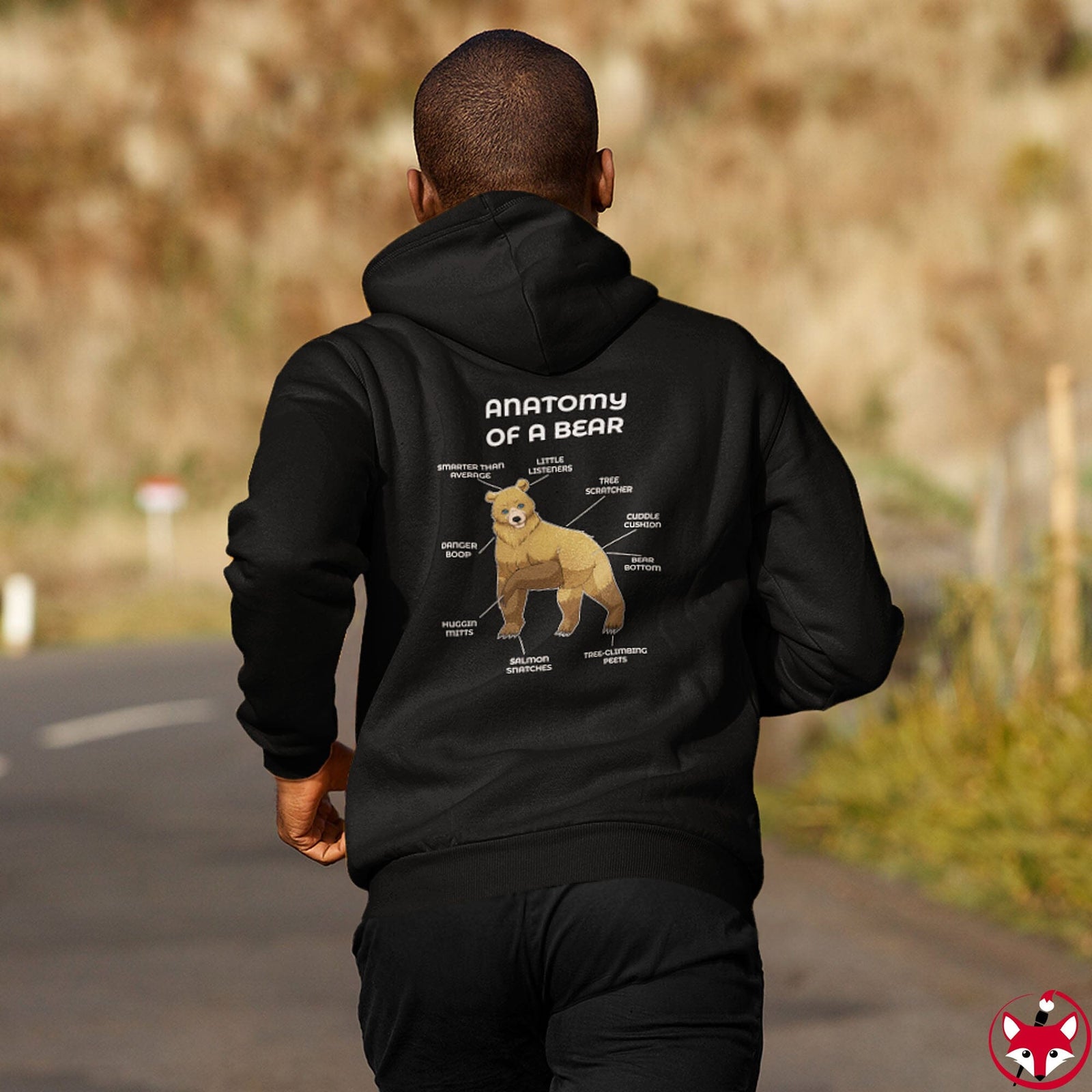 Bear Yellow - Hoodie Hoodie Artworktee 