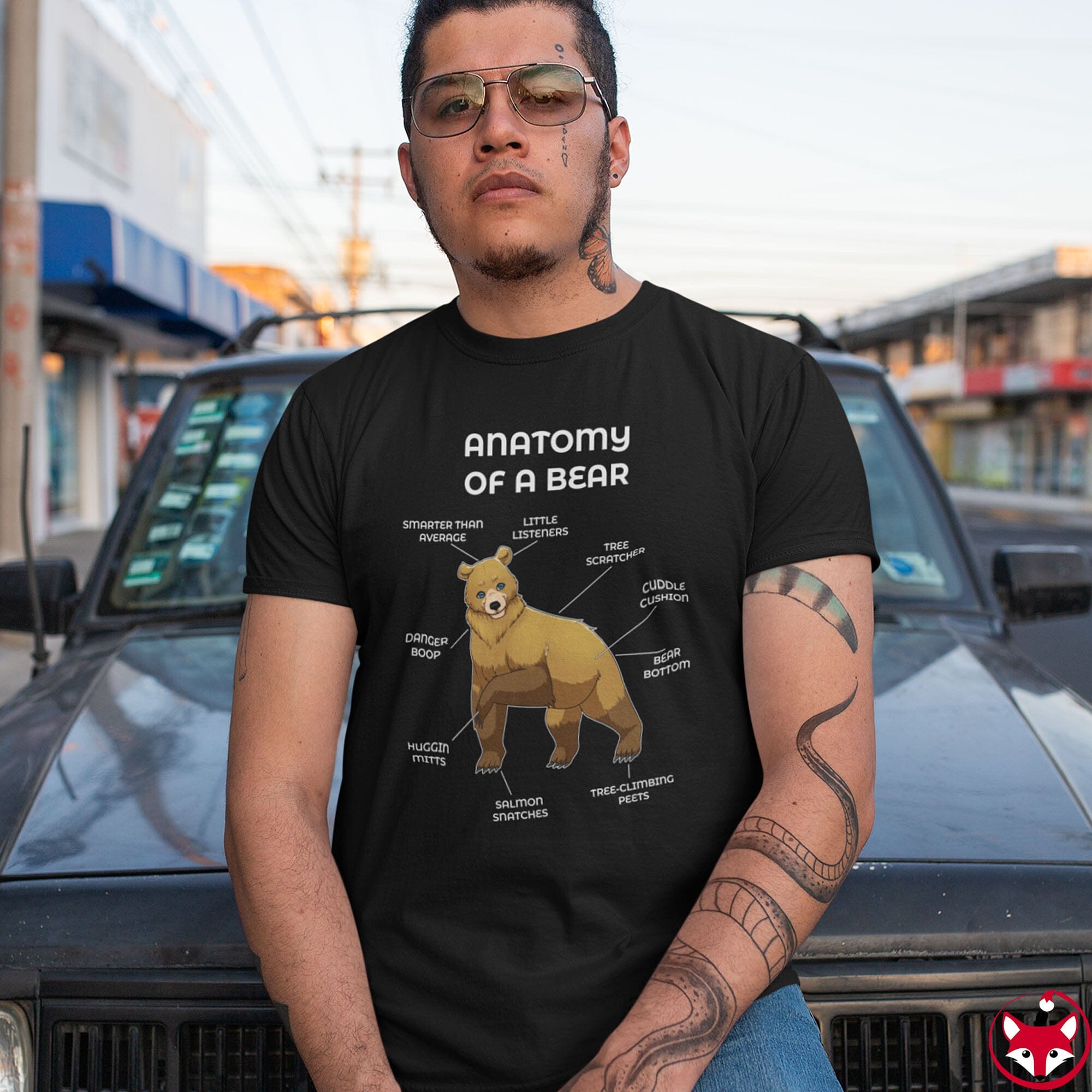 Bear Yellow - T-Shirt T-Shirt Artworktee 