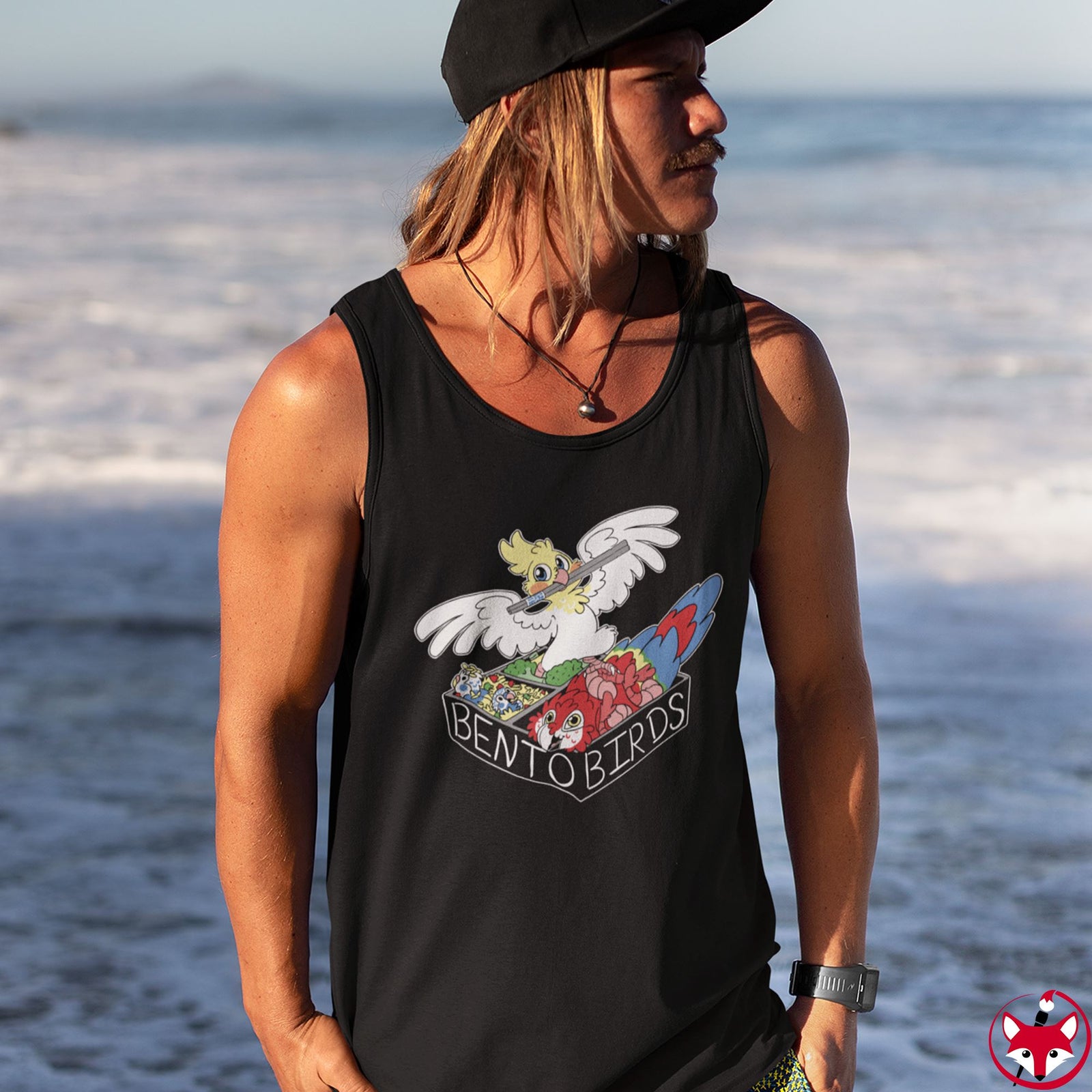 Bento Birds - Tank Top Tank Top Crunchy Crowe 
