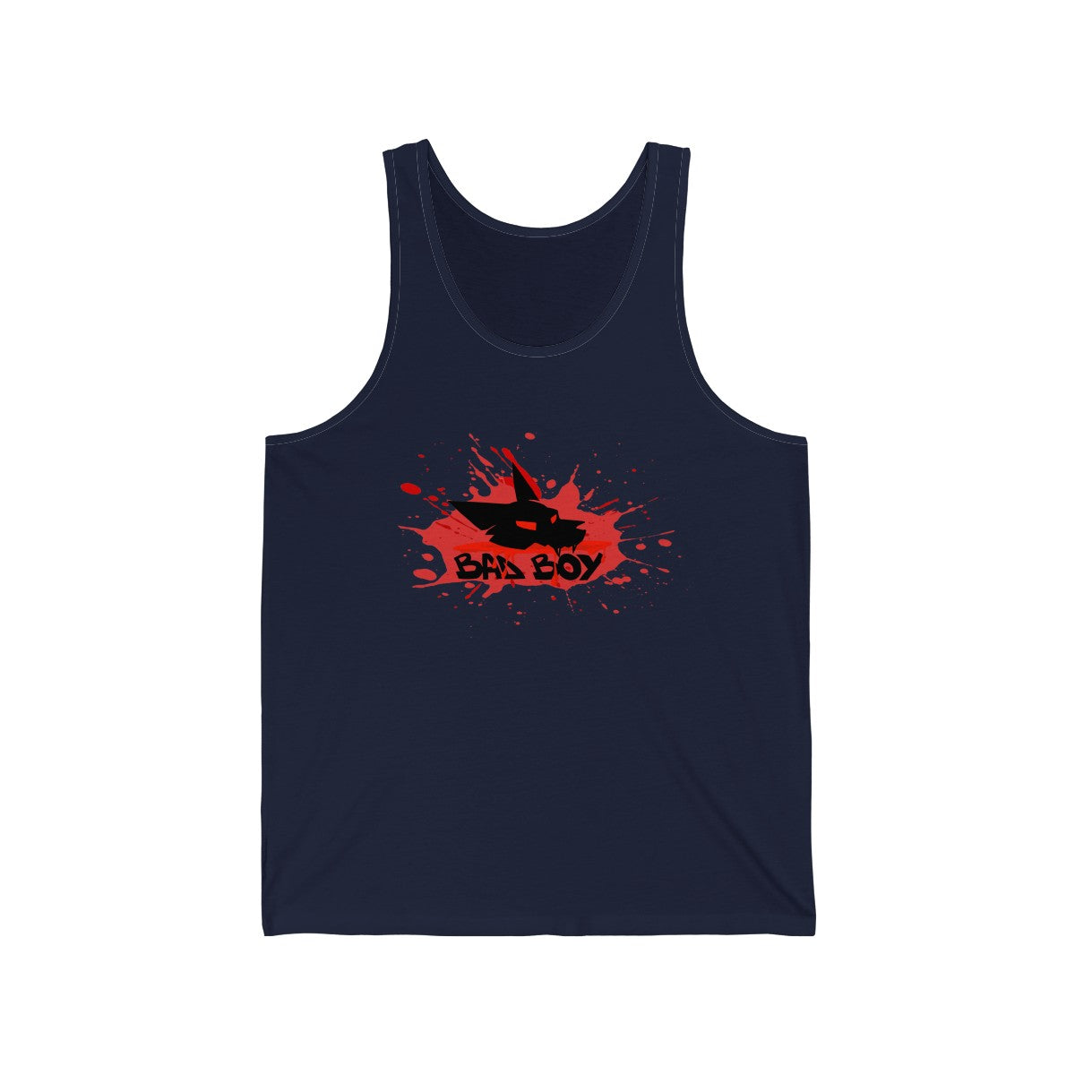 Bloodlust Bad Boy - Tank Top Tank Top Zenonclaw Navy Blue XS 