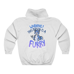 Blue Cat - Hoodie Sammy The Tanuki White S 