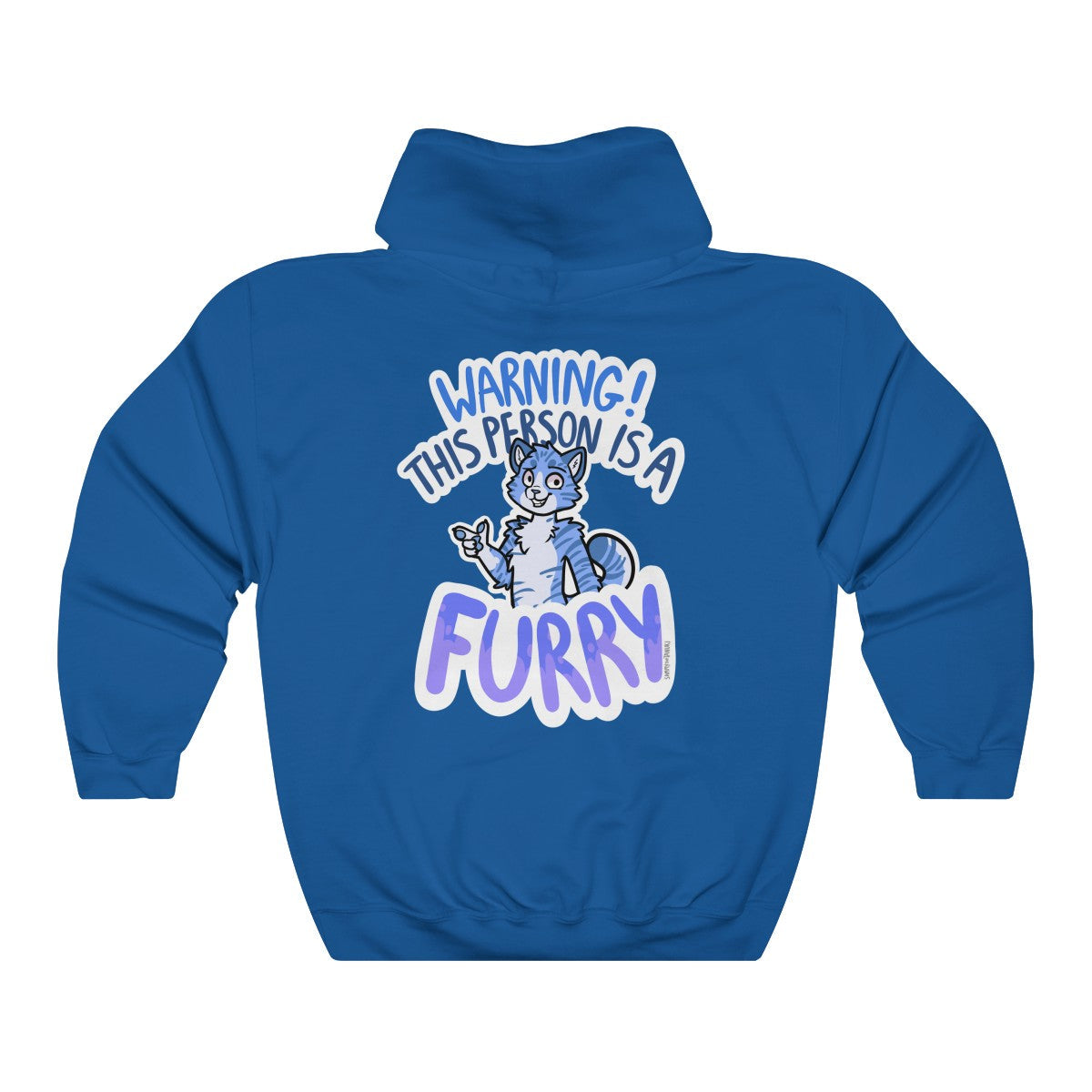 Blue sales cat hoodie