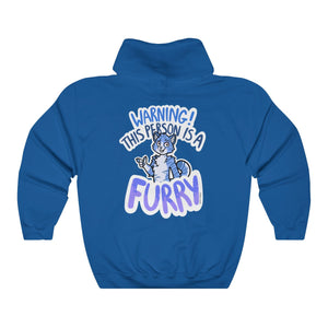 Blue Cat - Hoodie Sammy The Tanuki Royal Blue S 