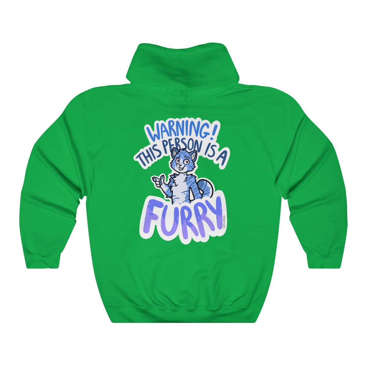 Blue Cat - Hoodie Sammy The Tanuki Green S 