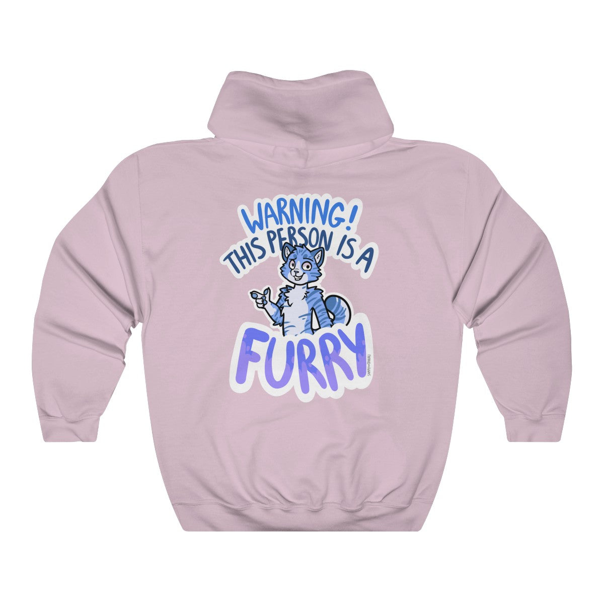 Blue Cat - Hoodie Sammy The Tanuki Light Pink S 