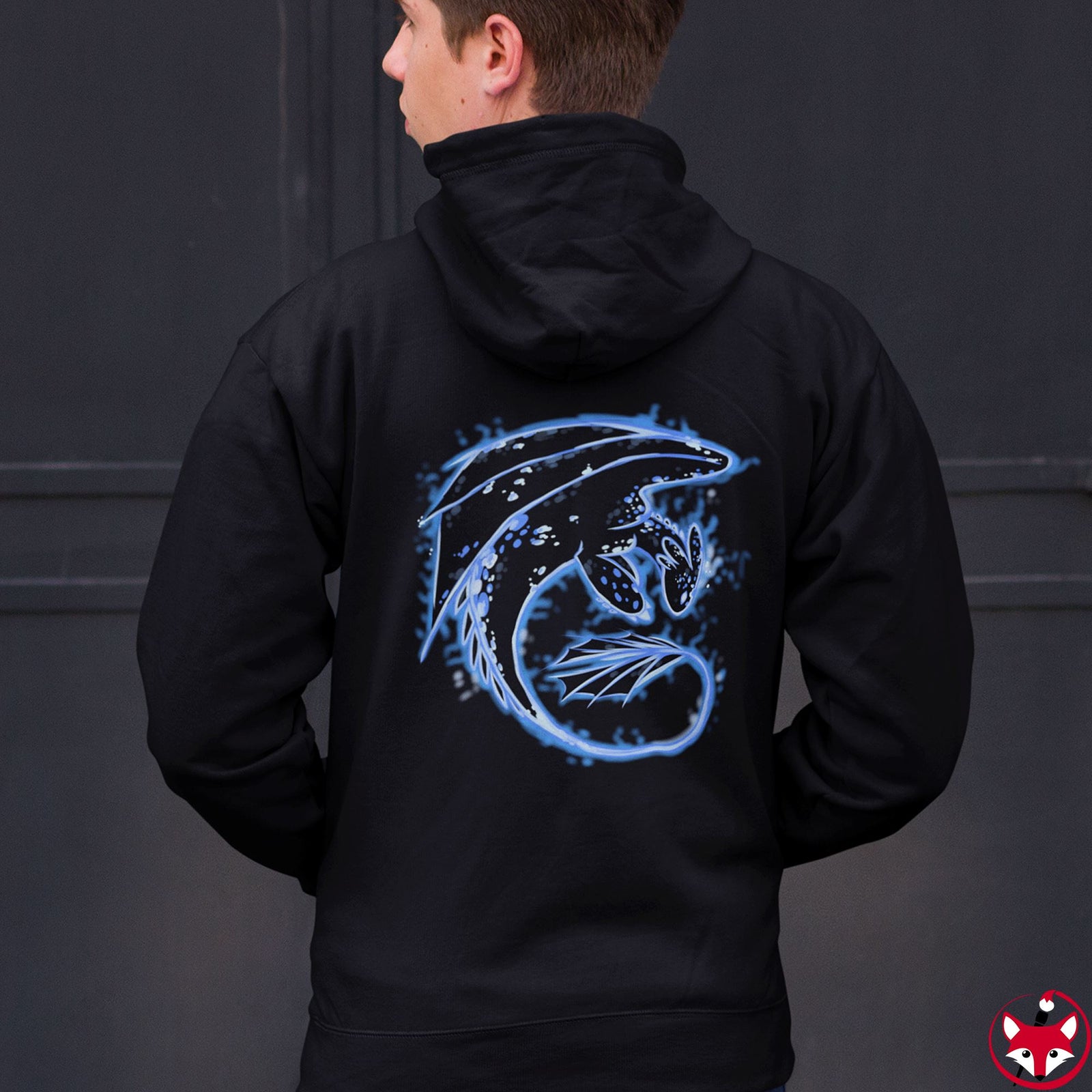 Blue Dragon - Hoodie Hoodie Dire Creatures 