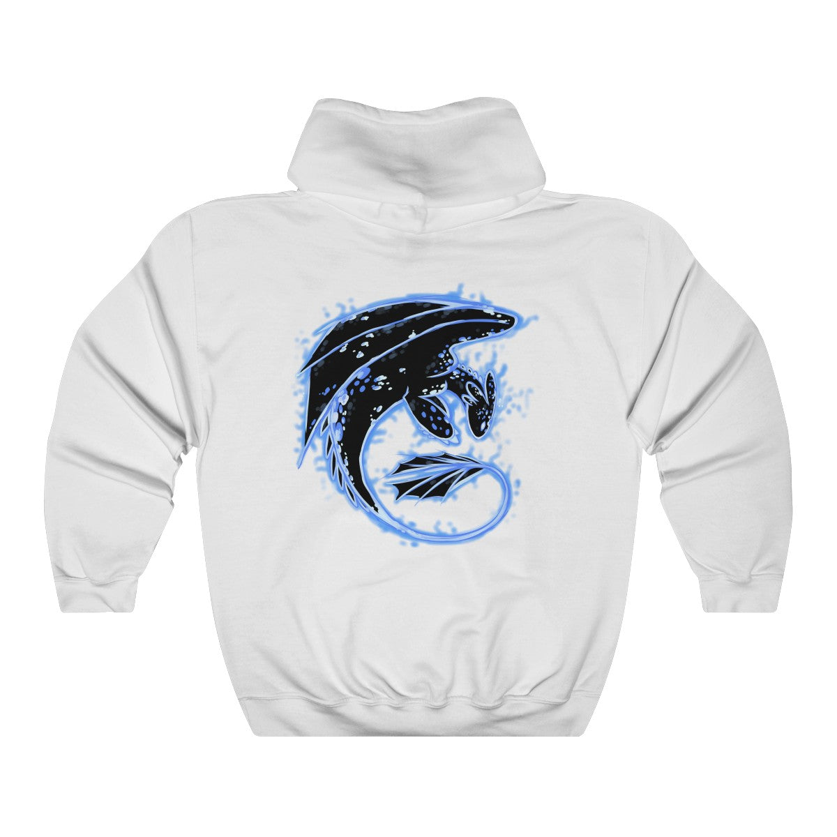 Blue Dragon - Hoodie Hoodie Dire Creatures White S 