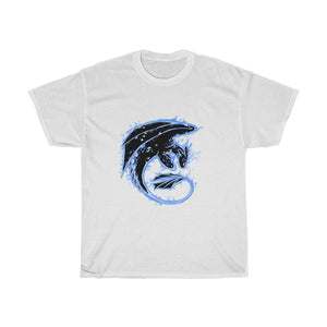 Blue Dragon - T-Shirt T-Shirt Dire Creatures White S 