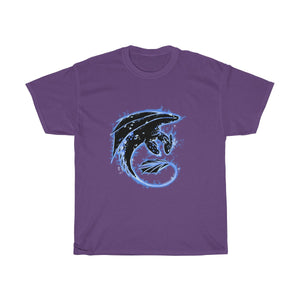 Blue Dragon - T-Shirt T-Shirt Dire Creatures Purple S 