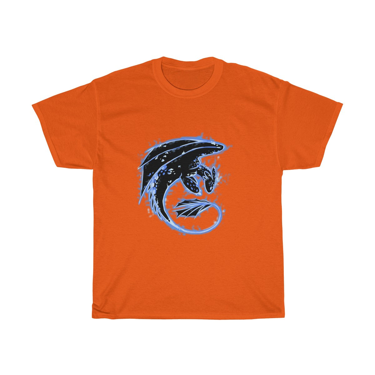 Blue Dragon - T-Shirt T-Shirt Dire Creatures Orange S 