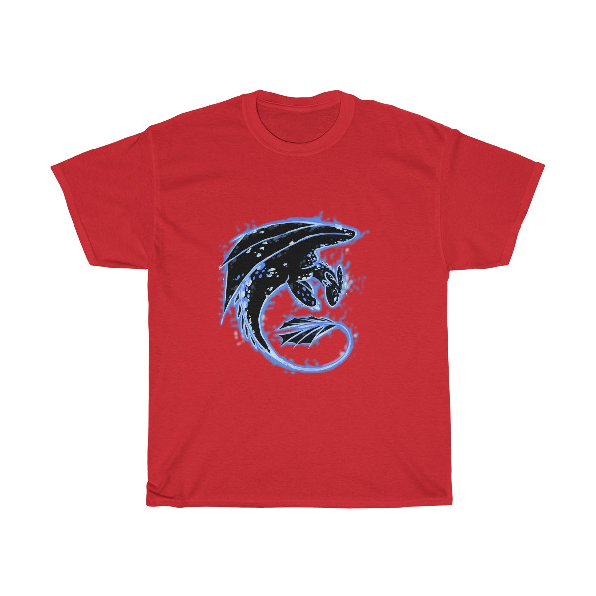 Blue Dragon - T-Shirt T-Shirt Dire Creatures Red S 