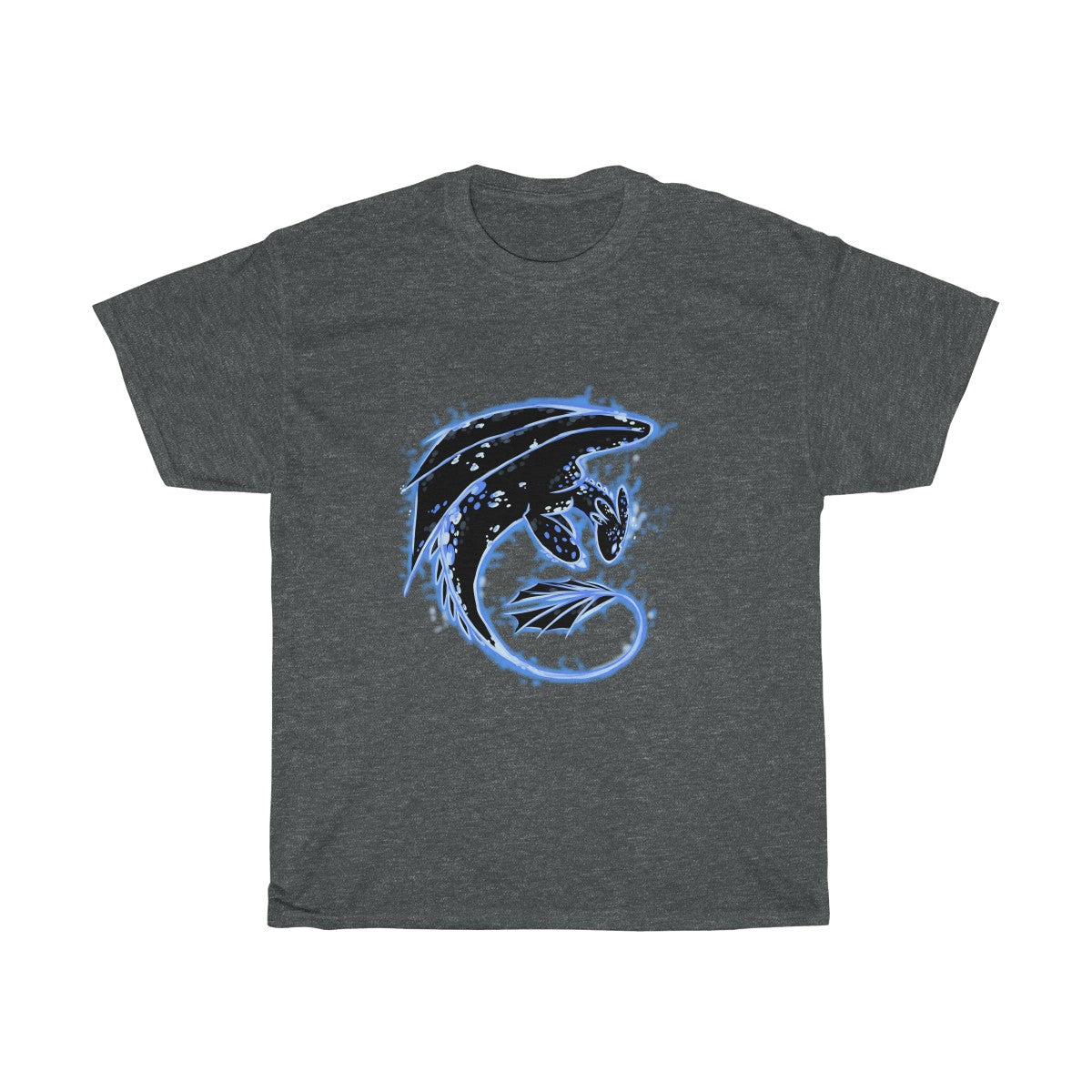 Blue Dragon - T-Shirt T-Shirt Dire Creatures Dark Heather S 