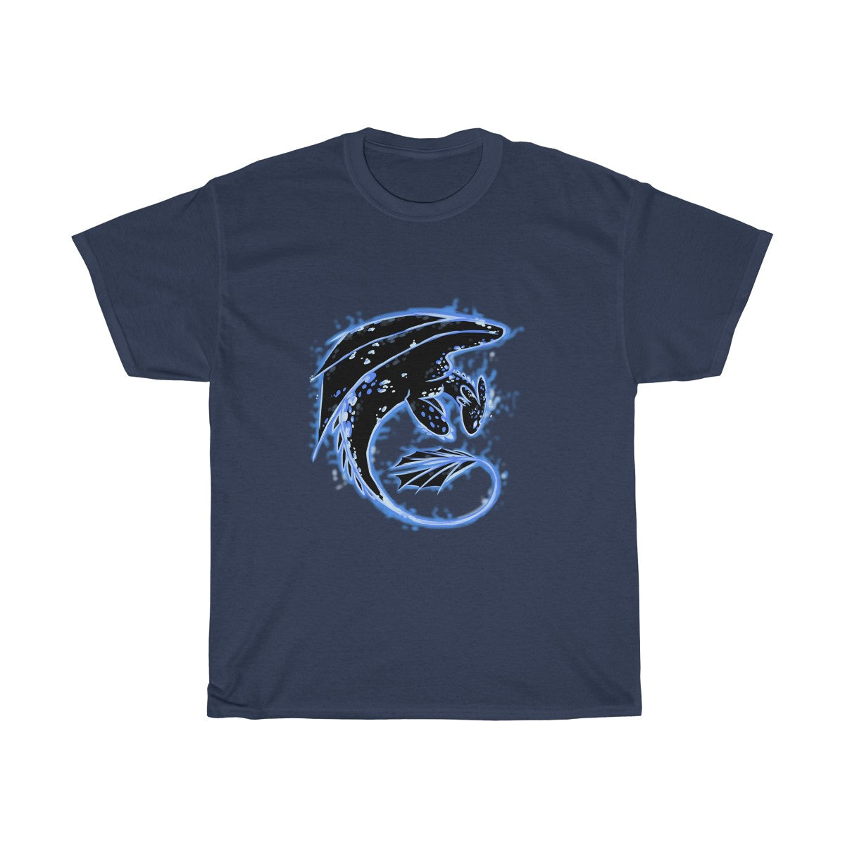 Blue Dragon - T-Shirt T-Shirt Dire Creatures Navy Blue S 